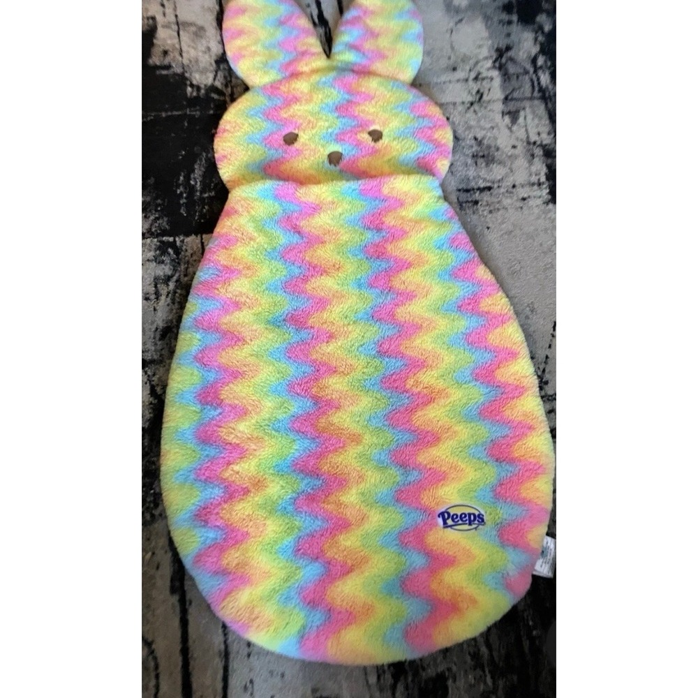 PEEPS 75" Bunny Sleeping Slumber Bag Nap Camping Sleepover Tie-Dye Color EASTER